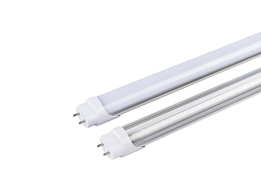 4FT T8 LED Tube 24W 3120lm | Clear Lens | Selectable Wattage & CCT | Ballast Compatible | ETL/DLC  | 25-Pack